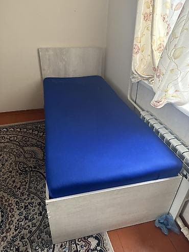 одноместный кровать: Односпальная кровать, С матрасом, длина - 190 см — 4