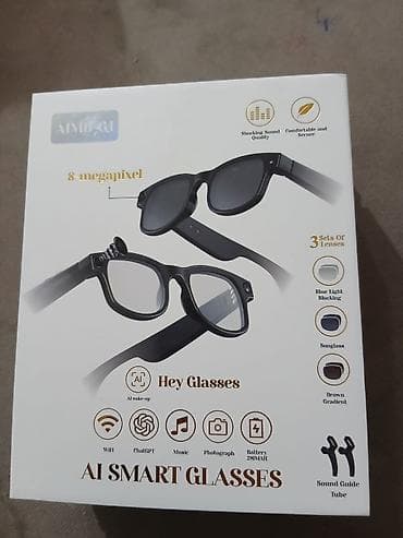 адаптер блютуз: Срочно продаю Умные AI-очки с камерой и Bluetooth / Smart Glasses — 3