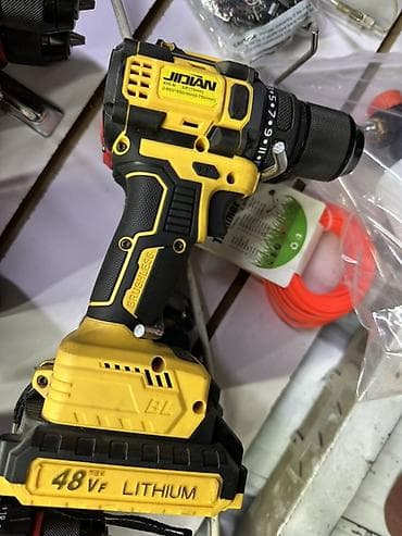 Аккумуляторная ударная дрель‑шуруповёрт JIDIAN - Бесщёточный