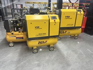 куплю магниты: Винтовой компрессор ROLF VSD RG5E/4KW - Тип: винтовой воздушный — 2