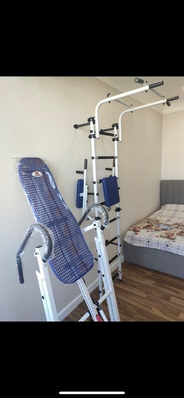 Тренажеры в наличии Шведская стенка 19.000с Инверсионный стол для