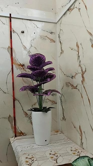 уголь с доставкой бишкек: Искусственные цветочные композиции в кашпо - Большие напольные — 6