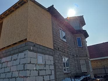 дома аламедин 1: Продажа: частный дом с участком - Двухэтажный дом из блоков, кровля — 3