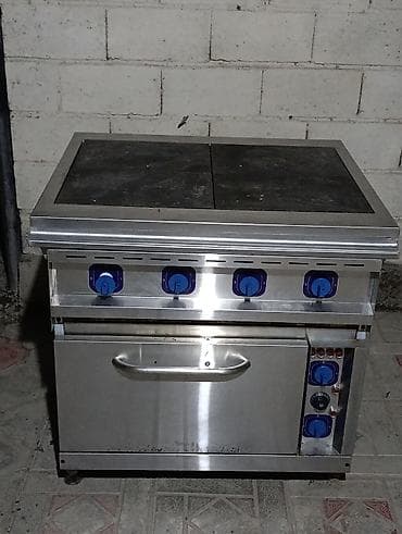 работа бизнес: Профессиональная электрическая плита с духовкой для ресторана/столовой — 1
