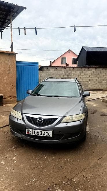mazda d: Mazda 6: 2003 г., 2.3 л, Механика, Бензин, Универсал — 1