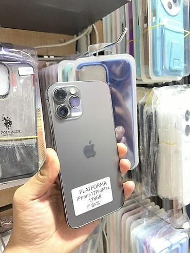 iphone 12 pro макс: IPhone 12 Pro Max, 128 ГБ, Графит, 84 % — 1