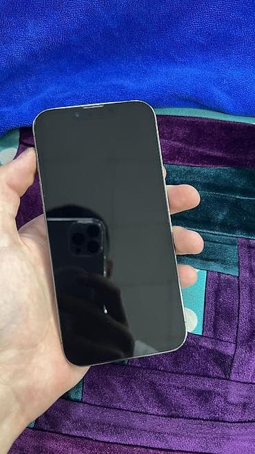 iphone plus: IPhone 13 Pro, Б/у, 128 ГБ, Черный, Чехол, Защитное стекло, 85 % — 4