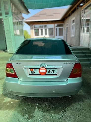 токмок бетон: Toyota Corolla: 2005 г., 1.6 л, Кол менен иштөөчү, Бензин, Седан — 2