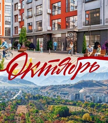 сдаю квартиру бишкек кок жар: 1 комната, 41 м², Элитка, 4 этаж, ПСО (под самоотделку) — 1