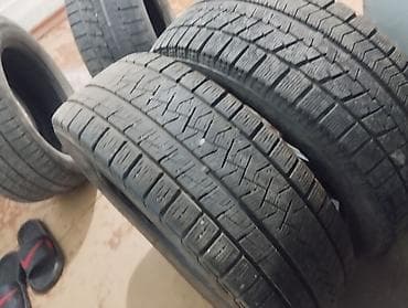 Шины и диски: Шины 205 / 55 / R 16, Зима, Б/у, Комплект, Легковые, Bridgestone — 1