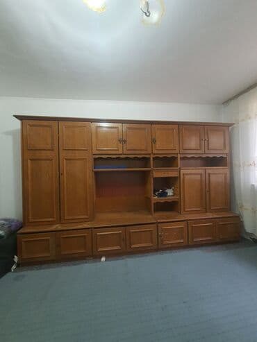 купить стенку для дома: Шифоньер, Прямой, цвет - Коричневый, Дерево — 2