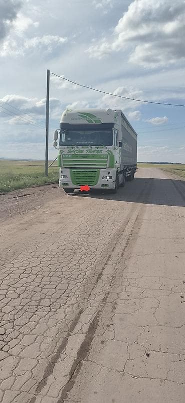 Тягач, DAF, 2012 г., Тентованный