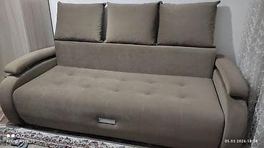 third edition solutions: Комплект мягкой мебели, Б/у, цвет - Коричневый — 2