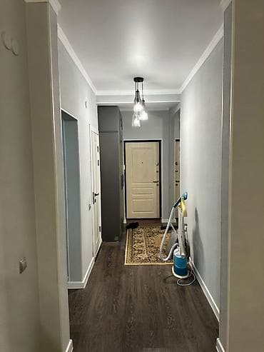 Недвижимость: 2 комнаты, 54 м², Асанбай мкр Элитка, 11 этаж, Евроремонт — 2