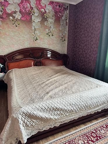 Спальный гарнитур, Б/у, Двуспальная кровать at lalafo.kg Спальный гарнитур, Б/у, Двуспальная кровать