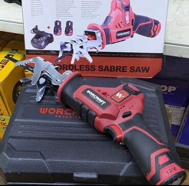 электрическая цепная пила купить в бишкеке: Сабельная пила 20v. Сучкорез DINGO Оригинал пила — 4