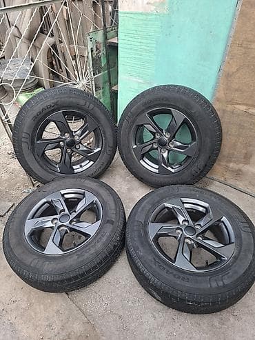 Транспорт: Дөңгөлөктөр монтажда 215 / 70 / R 16, Жай, Колдонулган, Комплект, Жеңил унаалар, Куйма, тешиктери - 5 — 5