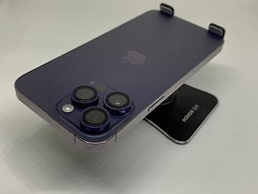 Техника жана электроника: IPhone 14 Pro Max, Колдонулган, 512 ГБ, Deep Purple, Коргоочу айнек, Каптама, 90 % — 3