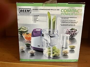 Кухонный комбайн BEEM Compact Power-MiXX (Type: M28.001) Функции: - at lalafo.kg Кухонный комбайн BEEM Compact Power-MiXX (Type: M28.001) Функции: -