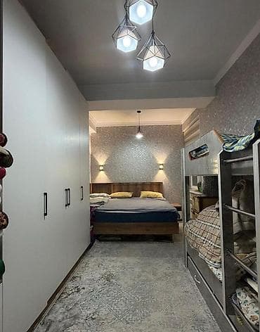 Недвижимость: 2 комнаты, 65 м², Джал мкр (в т.ч. Верхний, Нижний, Средний) 108 серия, 7 этаж, Евроремонт — 4