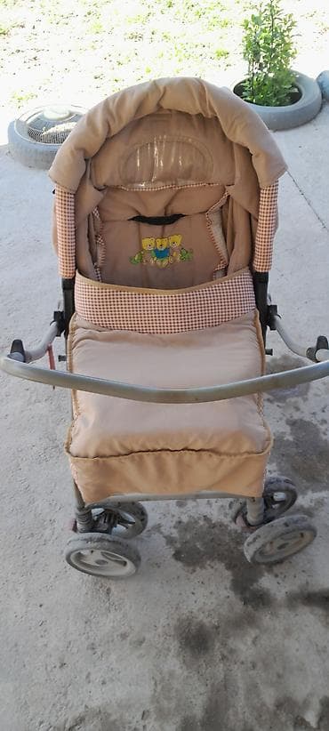 easywalker charley: Коляска, Другой бренд, цвет - Коричневый, Б/у — 4