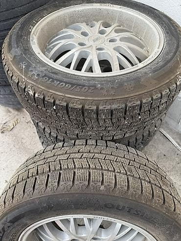 Унаа: Комплект зимних шин на дисках - Размер шин: 205/60 R16 (маркировка на — 1