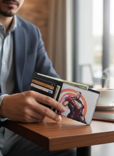 кошелек портмоне женское: 🔥💥🔥🔥💯💯 кошелёк железного человека подойдёт для любого человека — 1