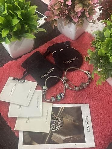 резинка для члена: Браслеты Pandora с шармами — комплект. СРОЧНО ‼️ Состав: - 2 — 2