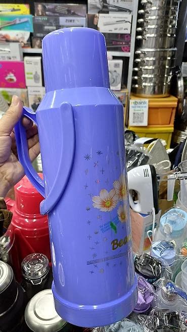 термос бу: Термос‑кувшин с помпой/кнопкой для разлива - Тип: вакуумный — 9