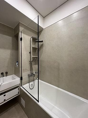 Оңдоп-түзөө жана курулуш: Душ кабинасы Квадрат, Жабуусу: Жылтырабаган — 3