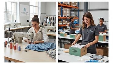 Срочно швеяга 5кыз керек, Упаковкага 2кыз керек, адрес