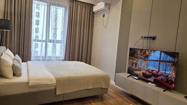 2 room flat: 1 комната, Душевая кабина, Постельное белье, Кондиционер — 5