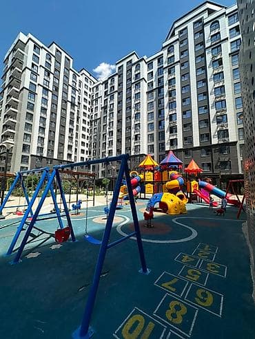 osh flat: 1 комната, 48 м², Южная Магистраль Элитка, 11 этаж, ПСО (под самоотделку) — 2