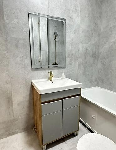 2 бөлмө, 45 м², Пишпек Элитка, 8 кабат, Евро оңдоо — 2