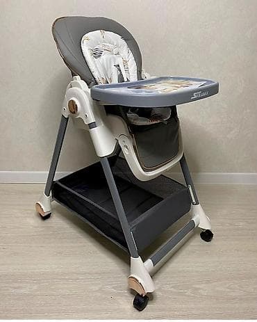 metta samurai: Стульчик для кормления, Skillmax, Трансформер, цвет - Серый — 1