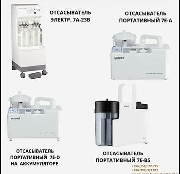 децкий машина: Портативный медицинский отсасыватель (Portable Suction Machine) — 3