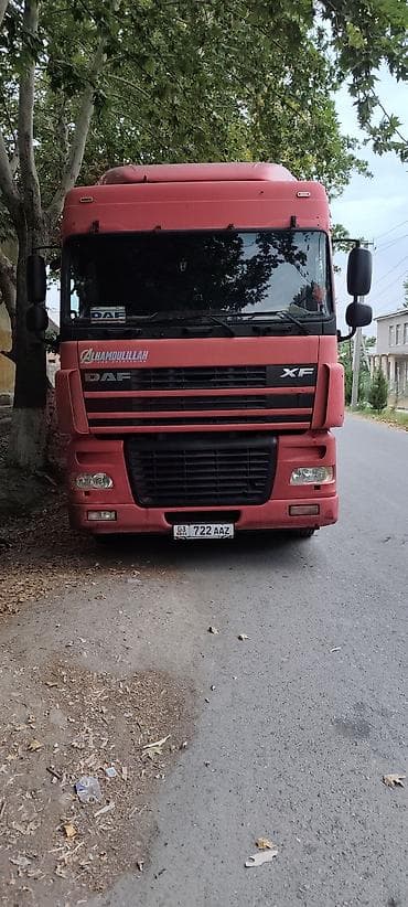 Тягач, DAF, 2004 г., Тентованный