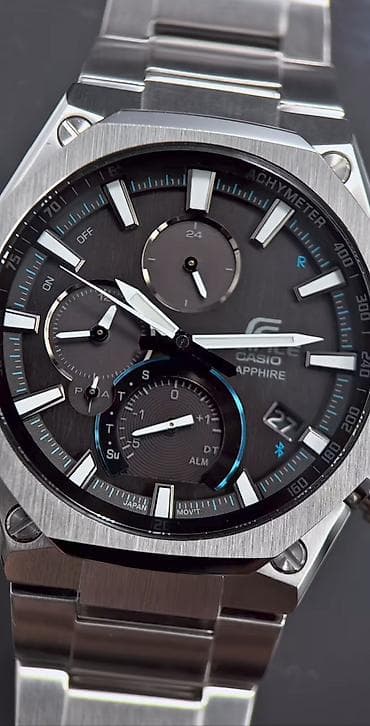 Аксессуарлар: СРОЧНО ПРОДАЮ CASIO Edifice — многофункциональные мужские часы с — 9