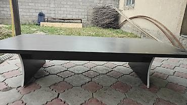 Эмерек: Ашкана үчүн үстөл, Колдонулган, Тик бурчтуу, Бүктөлбөгөн — 2