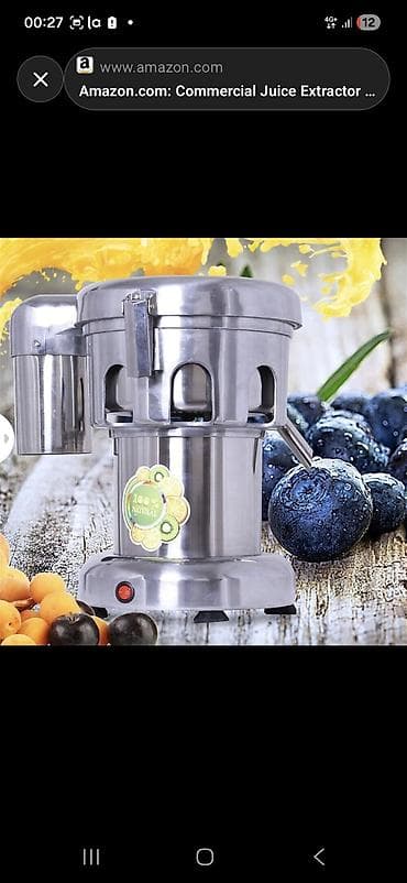 Электромеханическое оборудование: 🍊ПРОФЕССИОНАЛЬНАЯ СОКОВЫЖИМАЛКА 🍎 Профессионалдык цитрус шире сыггыч — 5