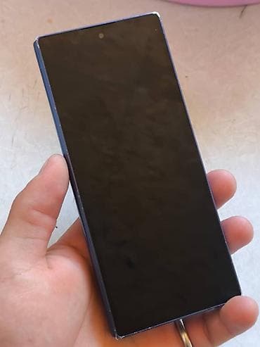 galaxy s 9 plus: Samsung Galaxy Z Fold6, Б/у, 256 ГБ, цвет - Синий, 2 SIM — 6