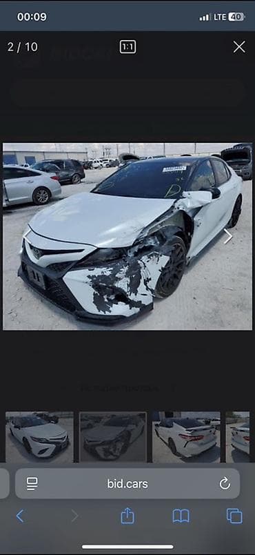 Toyota Camry: 2019 г., 3.5 л, Автомат, Бензин, Седан — 8