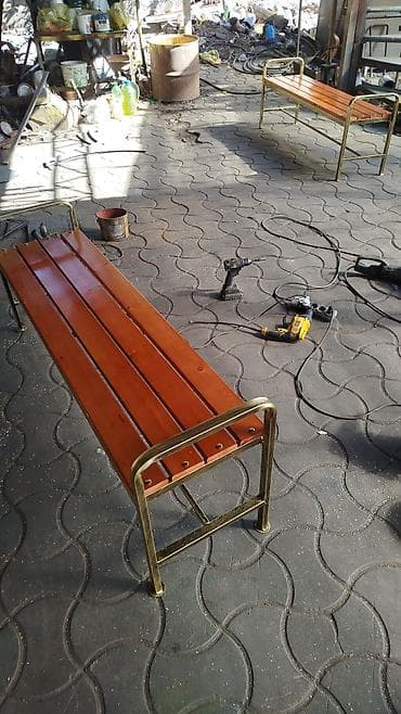 Скамейка Без спинки, Без крыши — 1