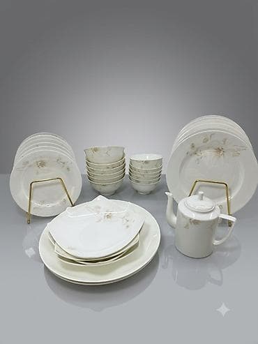 Столовый сервиз Aidema Fine Bone China – 32 предмета (на 6 персон) — 1