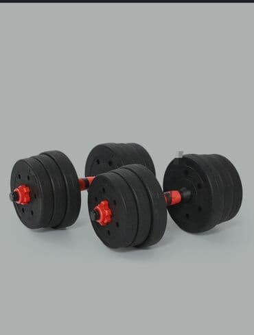 напольный турник 3 в 1: 🔥 Гантели-разборные + штанга 3-в-1! 🔥 🏋️‍♂ Идеальный набор для спорта — 8