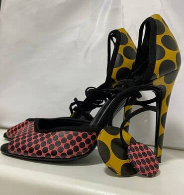 Ковролин: Туфли "PIERRE HARDY" реплика новые, размер 38 высота каблука 11,5 см — 1