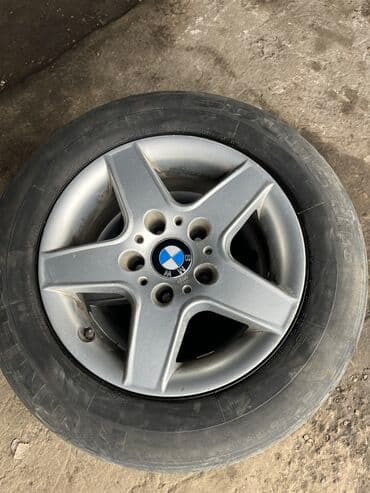 купить диски на авто в бишкеке: Литые Диски R 15 BMW, Пара, отверстий - 5, Б/у — 2