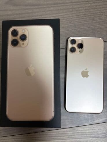 акум бу: IPhone 11 Pro, Б/у, 256 ГБ, Золотой, Коробка, 100 % — 1