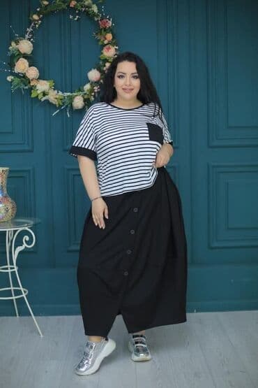 удобная повседневное платье: Костюм.
Размеры: 50.
1/1
Ткань: Лакоста.
Есть доставка платная — 4