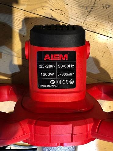 Строительные миксеры: Электрический строительный миксер ALEM Описание: - Мощность: 1600 Вт — 6